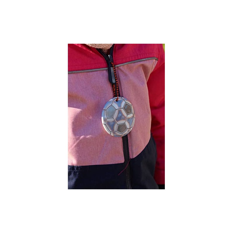moses. Unisex Youth Colourful Glimmis Reflector Double-Sided Reflective Safety Pendant