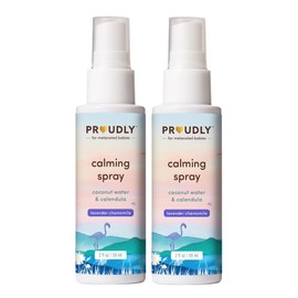 PROUDLY PROUDLY Calming Spray by Gabrielle Union & Dwyane Wade, Gentle Room, Linen & Skin Mist, Sleep Mist with Natural Fragrance, Lavender & Chamomile, 2-Pack (2 oz each)