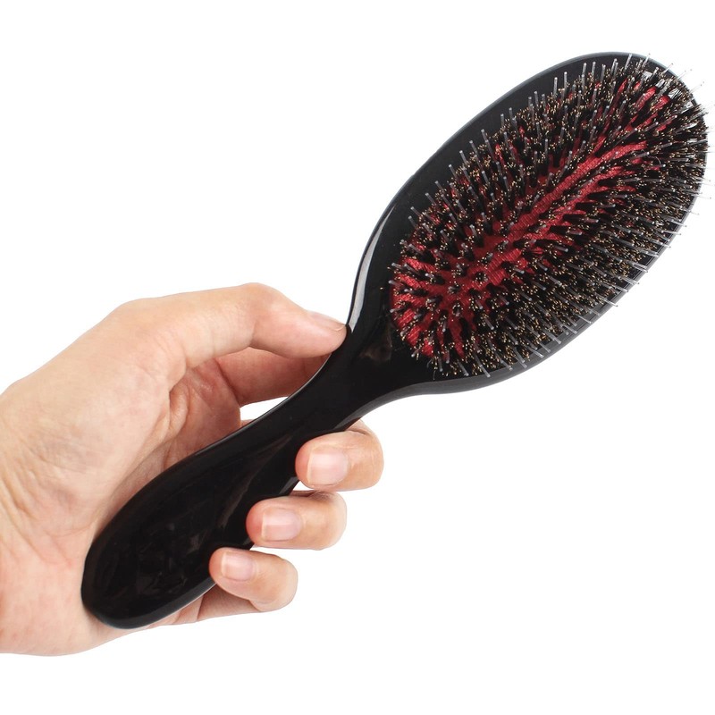 VinBee Large Paddle Brush (Black)