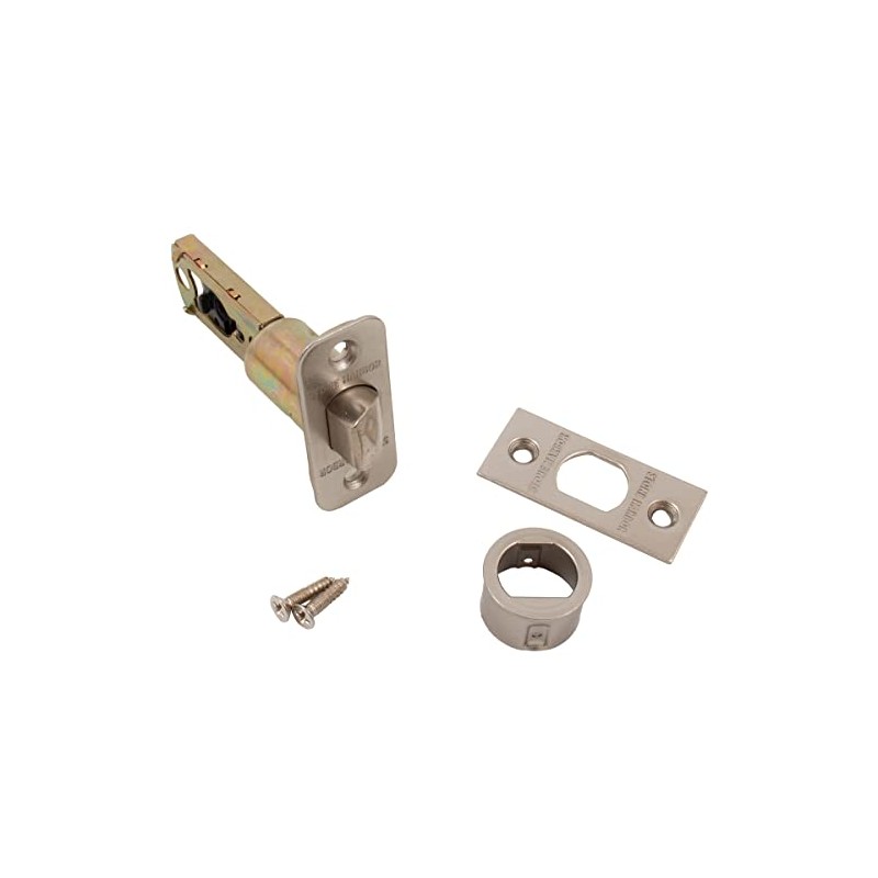 Stone Harbor Hardware Heavy-Duty Aluminum Hinge Pin Door Stop, Satin