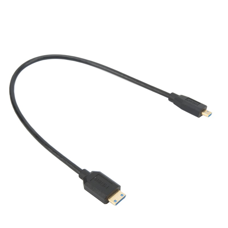 Mini to Micro HD Multimedia Interface Connection Cable 8K At