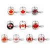 10Packs Canada Canadian Souvenir Keychain - Canada Maple Leafs Women