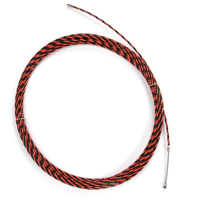 25m Steel Wire Plastic Coated AntiOxidation DoubleColor Twisted for Elevator