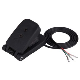 Electric Throttle,Throttle Speed Control Pedal,Black Plastic ATV Foot Accelerator Throttle Speed Control Brake Pedal