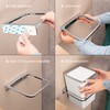 bremermann Savona cosmetic bin incl. wall mount with swing lid,