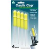 Caulk Cap CCY Caulk Saver Series, Reusable Caulk Tube Sealers