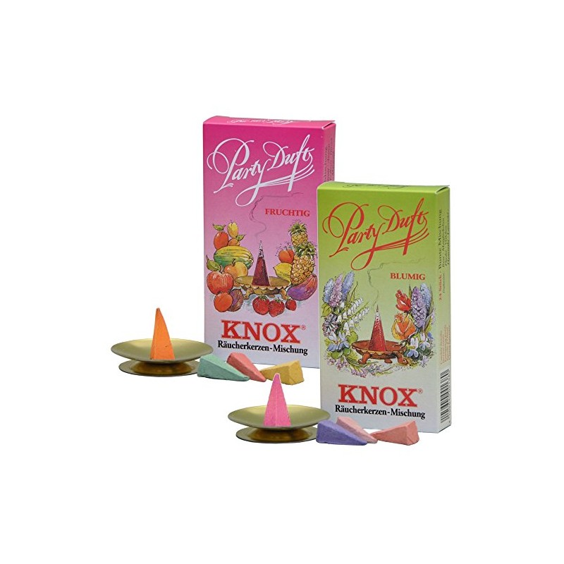 KNOX Incense Cones – Set of 2 Party Fragrances –