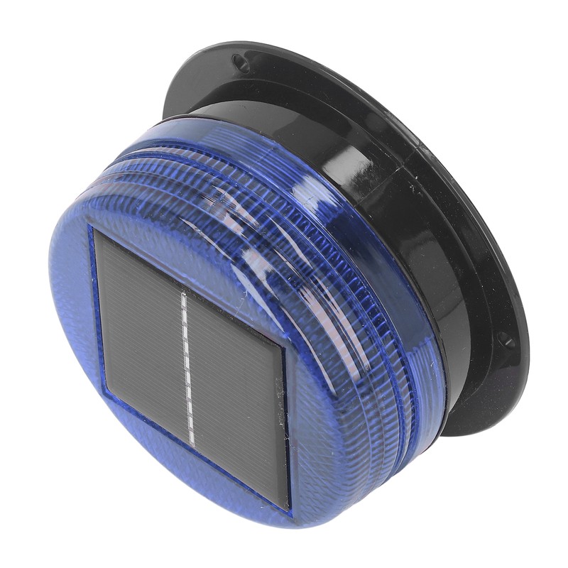 Solar Warning Strobe Light 6 High Brightness Bead Waterproof Construction