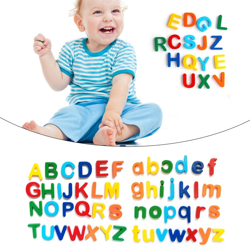 52pcs Set EVA Alphabet Magnet Kit - Full Case Fridge