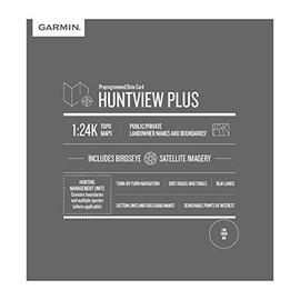 Garmin Huntview Plus, Preloaded microSD Cards with Hunting Management Units for Garmin Handheld GPS Devices, Louisiana