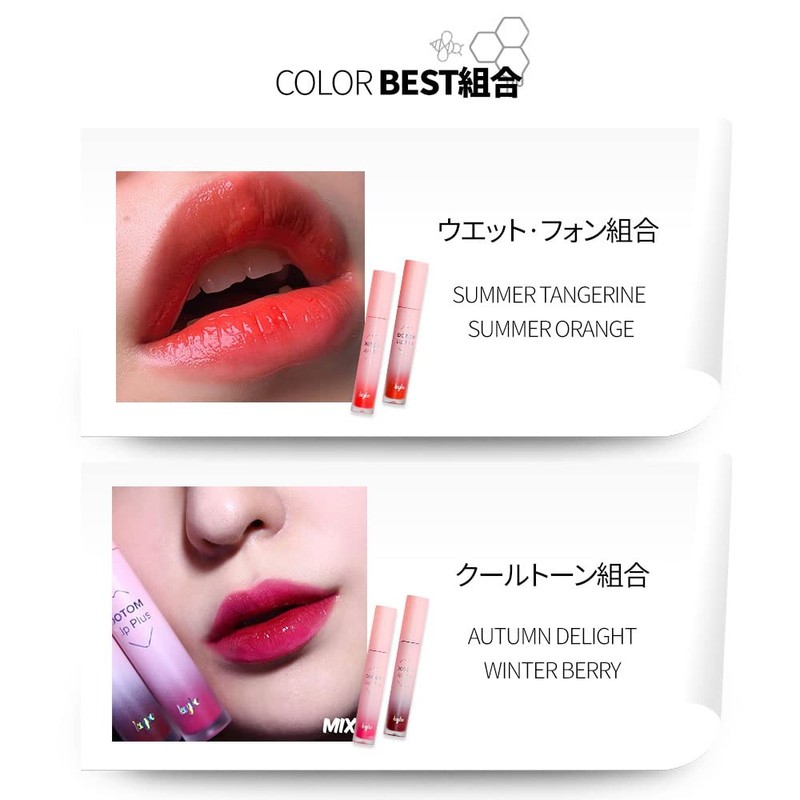 Keybo Lip Plus Plumper/Volumizing Plump Lip Makeup Effect (Spring Glass)