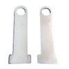 zalati Motorcycle Open/Full Buckle Fastener Bar 2pcs Metal Quick Release