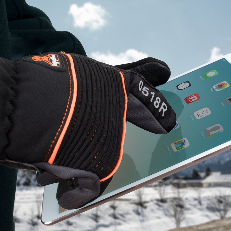 RefrigiWear Thinsulate Insulated PolarForce Gloves with Grip Assist and Performance