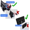 12V 5 Gang Toggle Rocker Switch Panel for Boat Waterproof