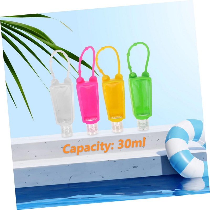 WOONEKY Purse Hand Keychain Holder 20pcs 30ml Travel Size Hand