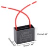 Greluma 2pcs 2.5uF 450V AC CBB61 Ceiling Fan Capacitor 50/60Hz