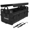 K KNODEL Car Trunk Organizer, Foldable Cover, Heavy Duty Collapsible