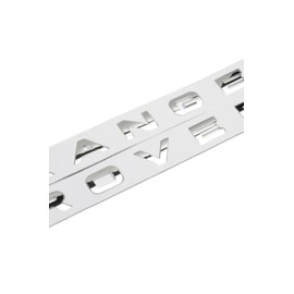 Lettering Fits Range Rover Letters Badge, Replacement Lettering for Range Rover Rover Ranger Range (Chrome)