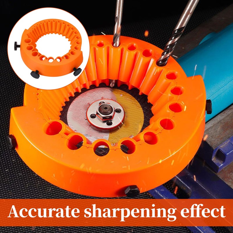 Drill Bit Sharpener, 1 Pcs Drill Sharpener, Angle Grinder Drill