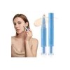 Base Líquida Y Lápiz Corrector De Ojos 2 En 1,