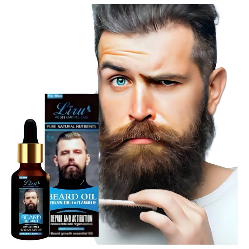 Serum Aceite Concentrado Argan V E Crecer Barba Vello Lemon