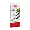 Triangle 50 478 09 02 Herb Scissors, Steel, Black/Silver –