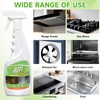 Heavy Duty Degreaser, 500ML Kitchen Cleaner Spray, All Purpose Cleaner