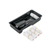 Truper KIT-ROPI-420N, Kit de rodillo para pintar 4" (maneral, charola