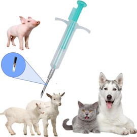 Green Dog Microchip, ISO Microchip Pets for Management and Tracking, Small ISO Microchip ID Tag with Syringe for Identification and Management of Dogs and Cats(100 Pack, 1.4 X 8 mm)