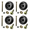 Chacarbtu 4 Deck Wheel Kit for Exmark Toro 103-3168 103-4051