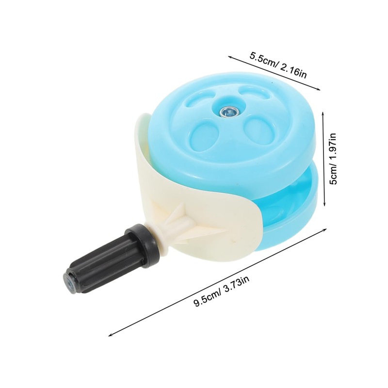 Gatuida 4pcs Silent Replacement Caster Wheels for Walkers Noiseless Wheel
