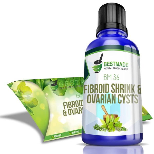 Bestmade Natural Products Fibroid Shrink & Ovarian Cysts BM36 30mL