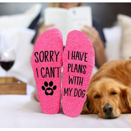 VICRAZY Dog Mom Socks for Women - Dog Lover Gifts for Her - Funny Dog Gifts - Perfect for Moms, Wives, and Grandmas - Adorable Dog-Themed Stuff, Dog Stocking Stuffers for Women