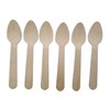 Wooden Tea Spoons Biodegradeable & Disposable Pack of 100