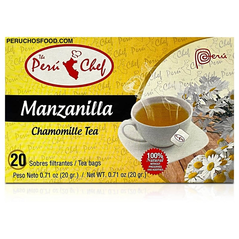 Peruchef Te de Manzanilla 20 sobres | 20 Tea Bags