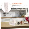 OHPHCALL 3Rolls Disposable Oil-Absorbing Kitchen Wipe Paper Stylish Cleaning Towel