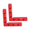 2Pcs 90 Degree Positioning Squares Aluminum Alloy Right Angle Clamps