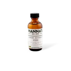 Hanna's, Lemon Extract Pure, 2 fl oz