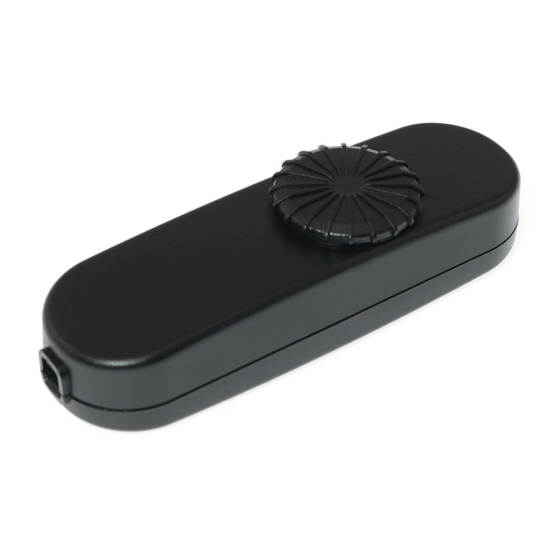 RLECS U.S. Standard LED Dimmer Switch Black In-Line Dimmer Twist