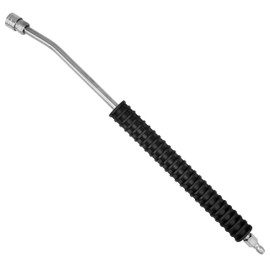 Pressure Washer Extension Wand with 20°, 1/4” Quick Connect Plug, 304 Stainless Power Washer Wand Extension, Short Pressure Washer Wand Replacement, Pressure Washer Accessories & Attachments