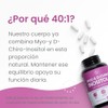 Optify Myo Inositol Chiro Folato Vitamina Gluten 120 Cápsulas Suministro
