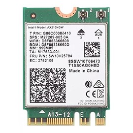 intel WIRELESS AX210 NGW M.2 (2230 A/E) 802.11ax wave2 (2400 Mbps 2x2 HT160) Bluetooth 5.2