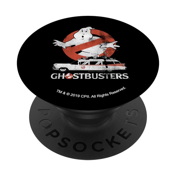 Ghostbusters No Ghost with Ecto Vector PopSockets Adhesive PopGrip