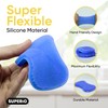 Silicone Heat Resistant Dishwasher Sponge, Fruit Cleaner, Vegetable Washer, Non