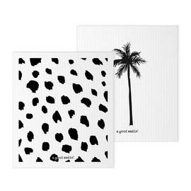 A Good Smile Sponge Cloth Summer Set of 2 17 x 20 cm