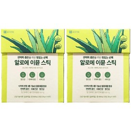 Chong Kun Dang Health // Chong Kun Dang Health Aloe Immune Stick 800g (20g / // 종근당건강 알로에 이뮨 스틱 800g ( 20g X 40포 ) X 2박스