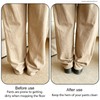 20 Pcs Hem Clips for Pants, Adjustable Clear No-Slip Pant