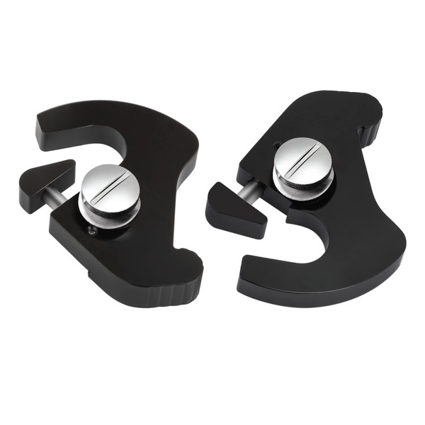PBYMT Black Detachable Mounting Luggage Rack Latch Clips Compatible for