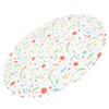 MAGICLULU Round Tablecloth Vinyl Cover for Dining Picnic Tables Scratch-Resistant