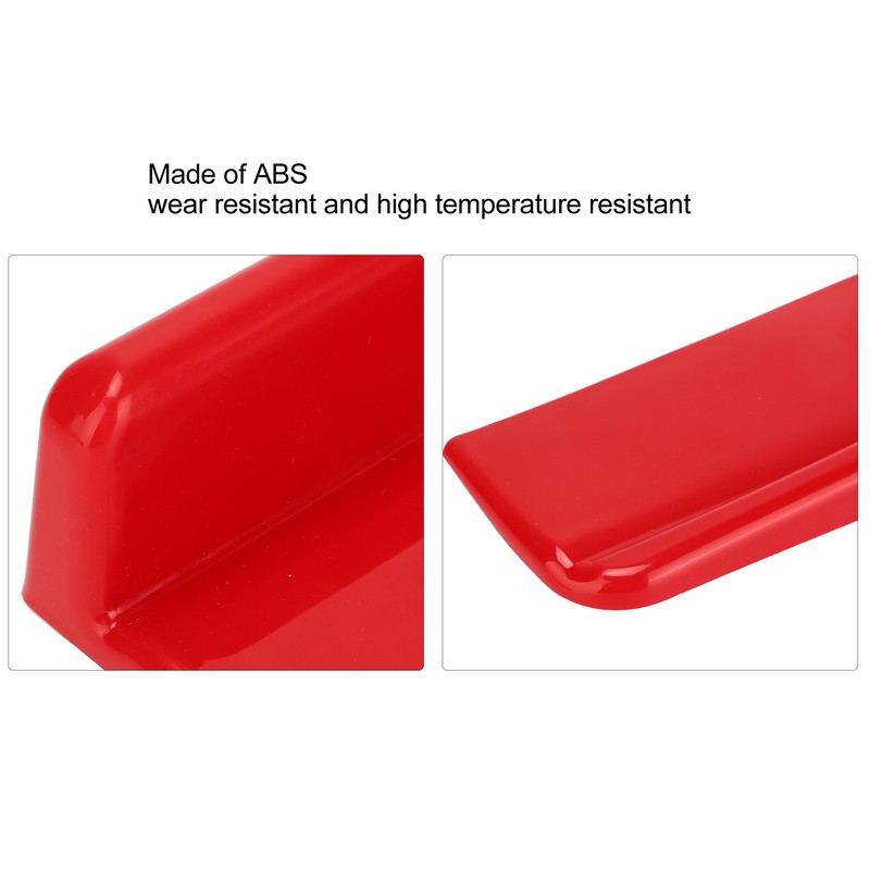 2pcs Car Side Skirt Anti Scratch Universal Winglets Diffuser Splitter